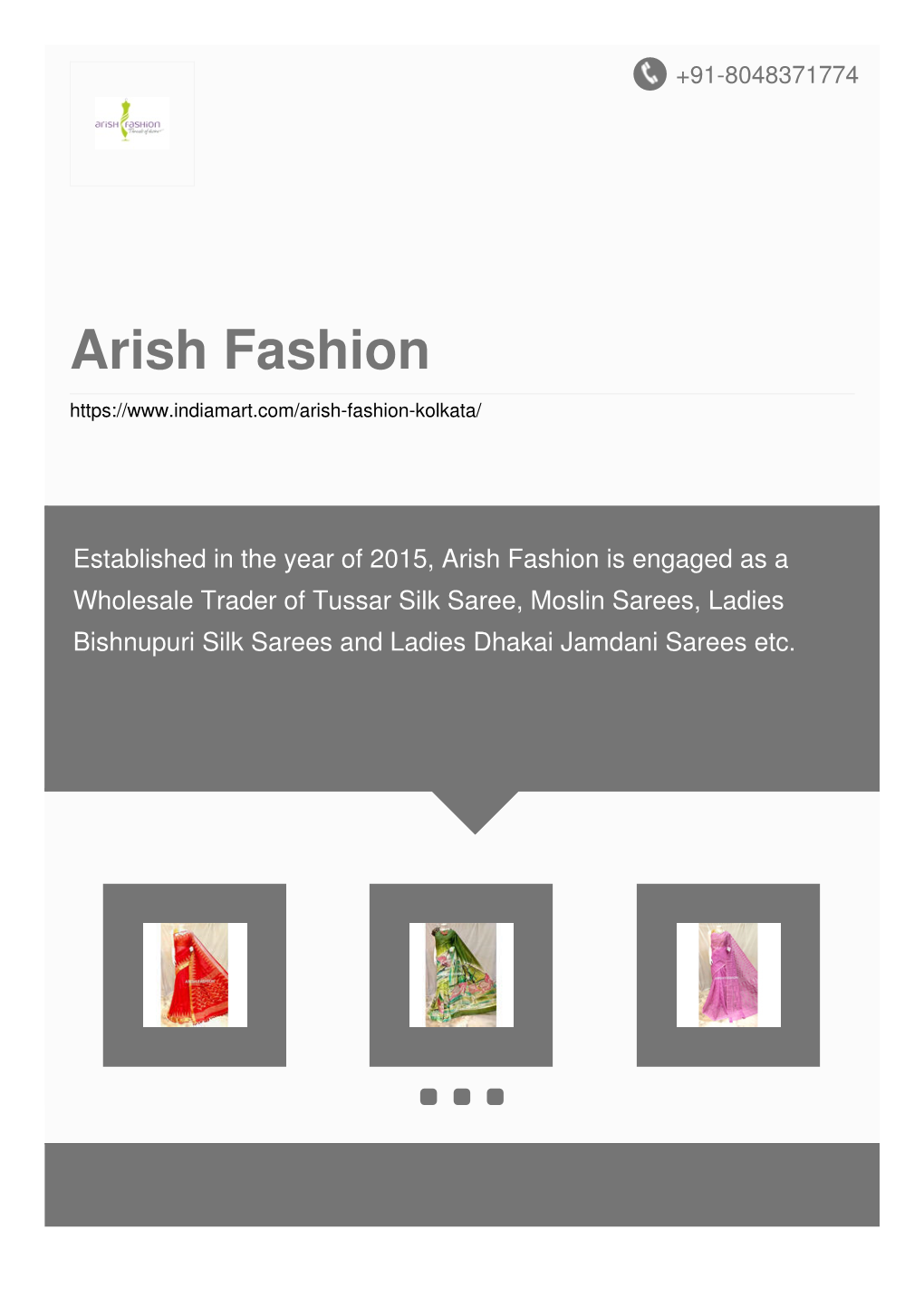 Arish Fashion