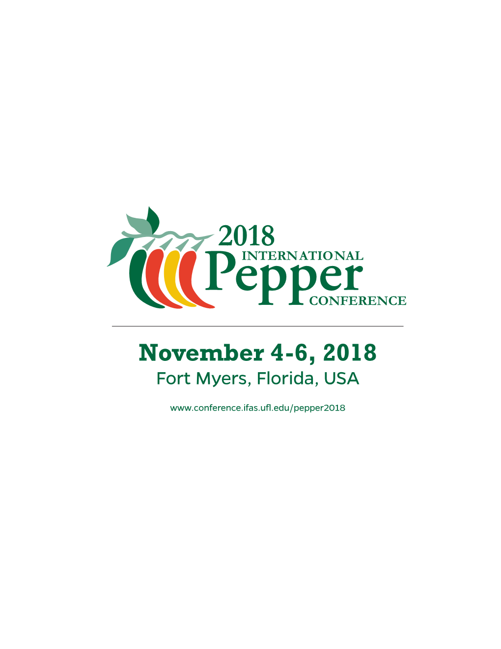 November 4-6, 2018 Fort Myers, Florida, USA