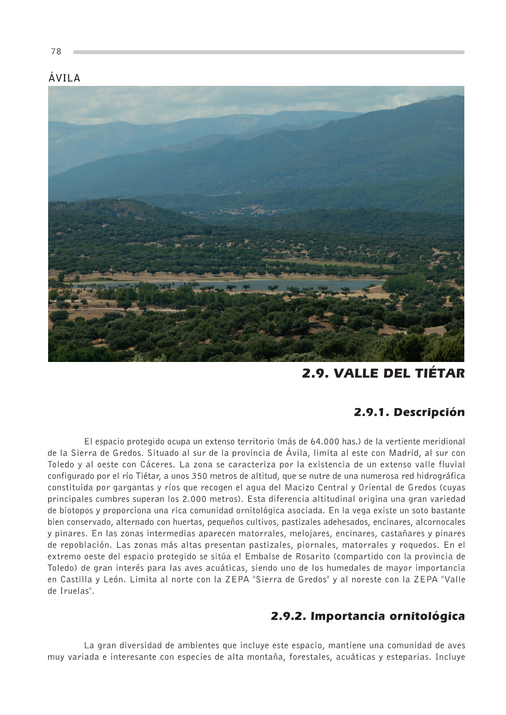 2.9. Valle Del Tiétar