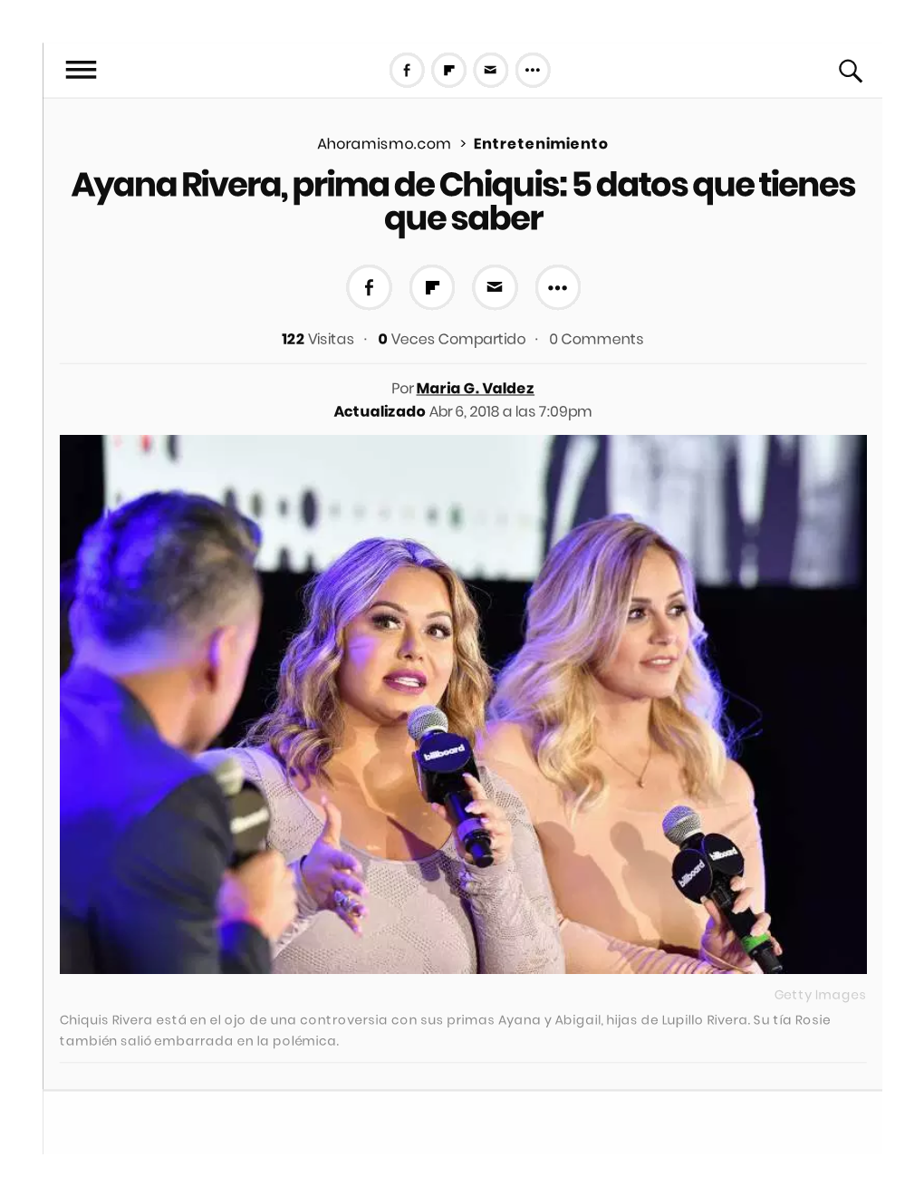 Ayana Rivera, Prima De Chiquis: 5 Datos Que Tienes Que Saber