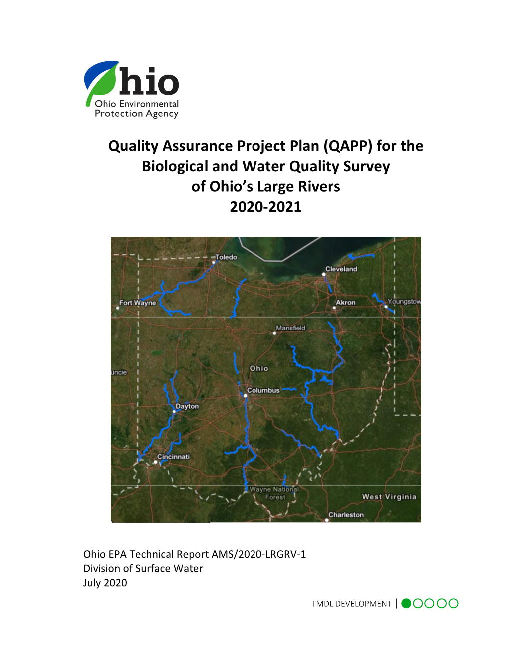 Ohio's Large River Biological and Water Quality Study 2020-2021
