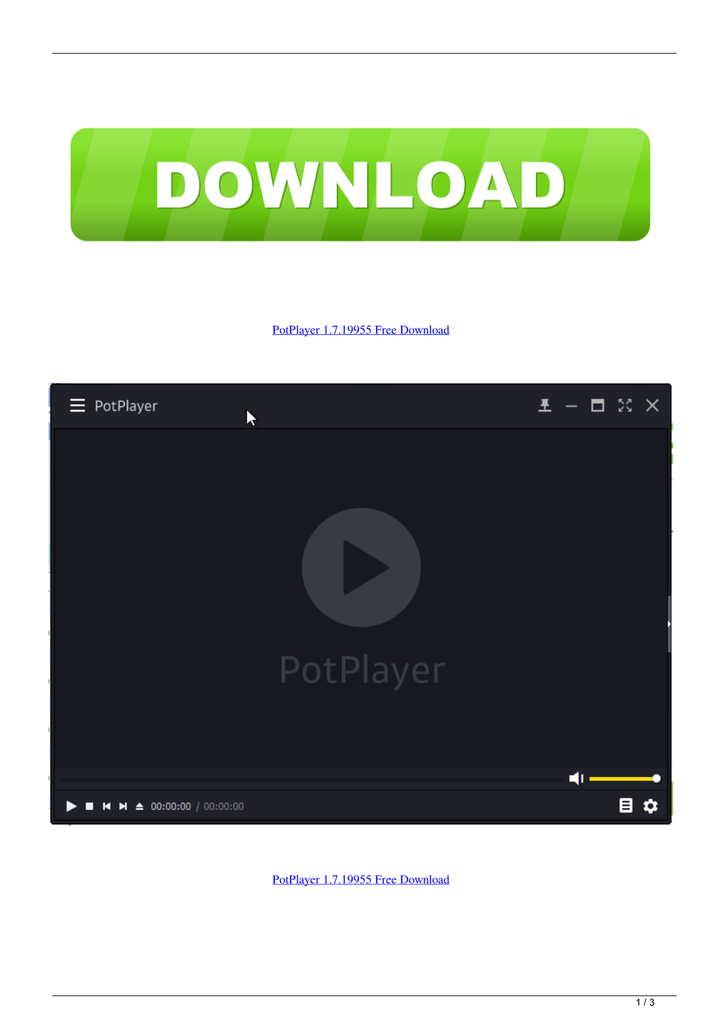 Potplayer 1719955 Free Download