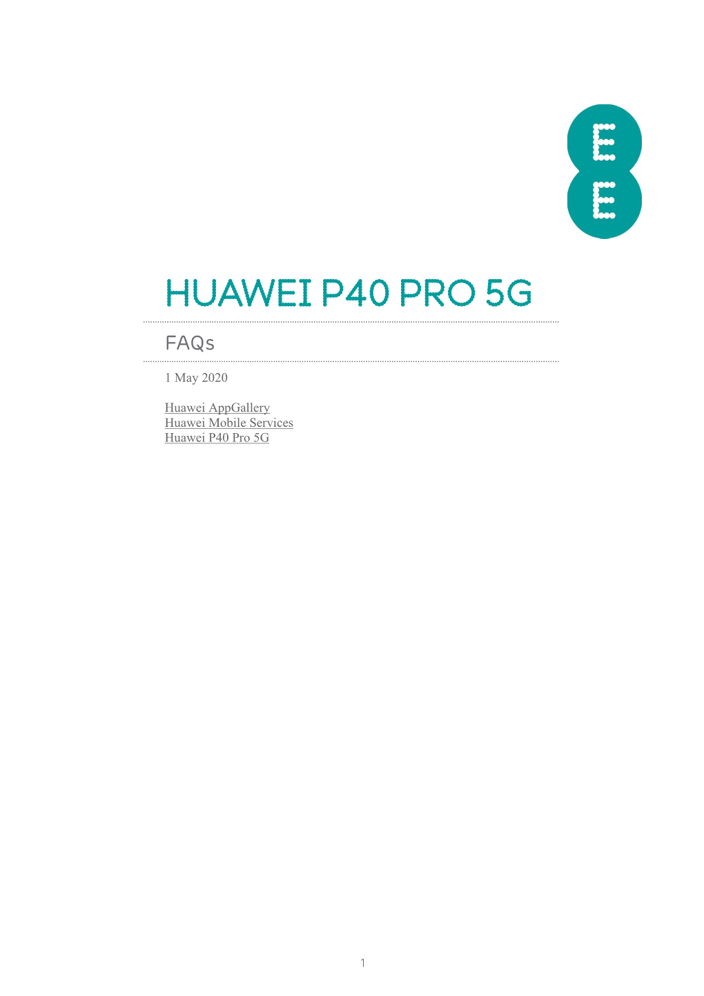 Huawei P40 Pro 5G