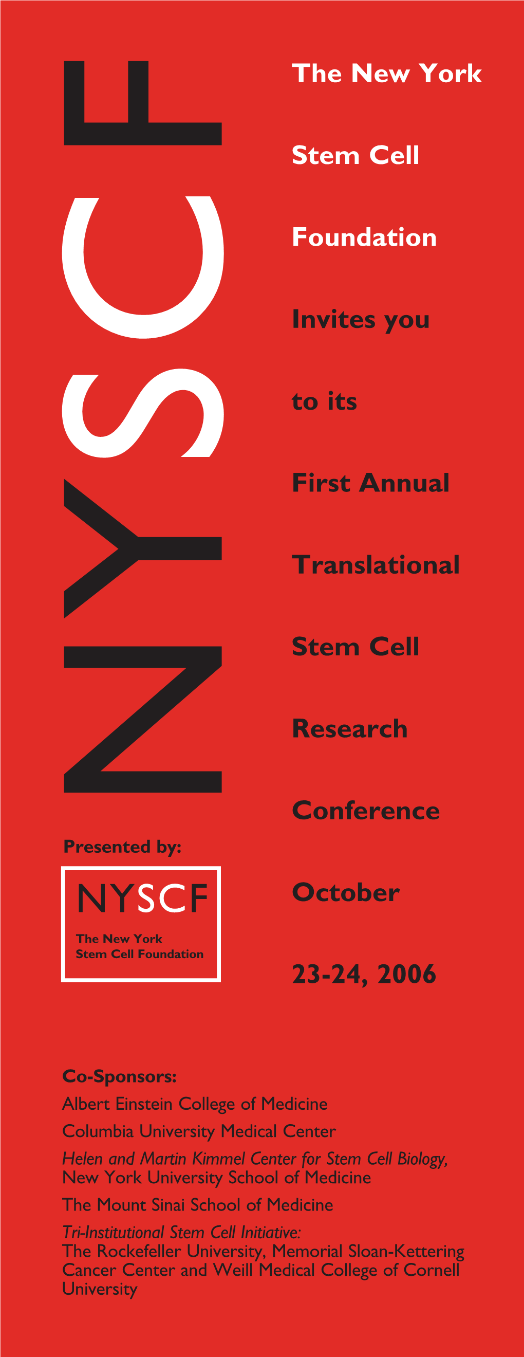 NYSCF 06 Conf Pdf For