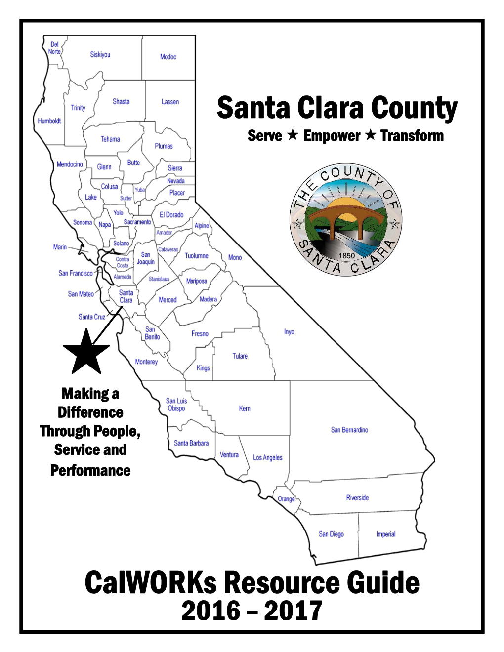 Santa Clara County Calworks Resource Guide