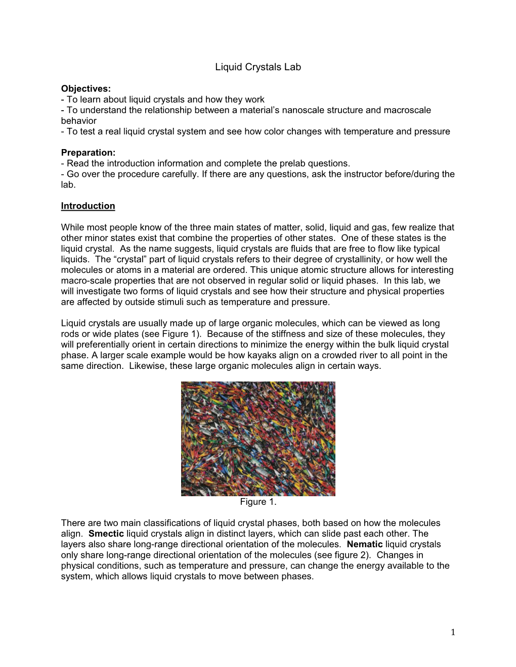 Liquid Crystals Lab