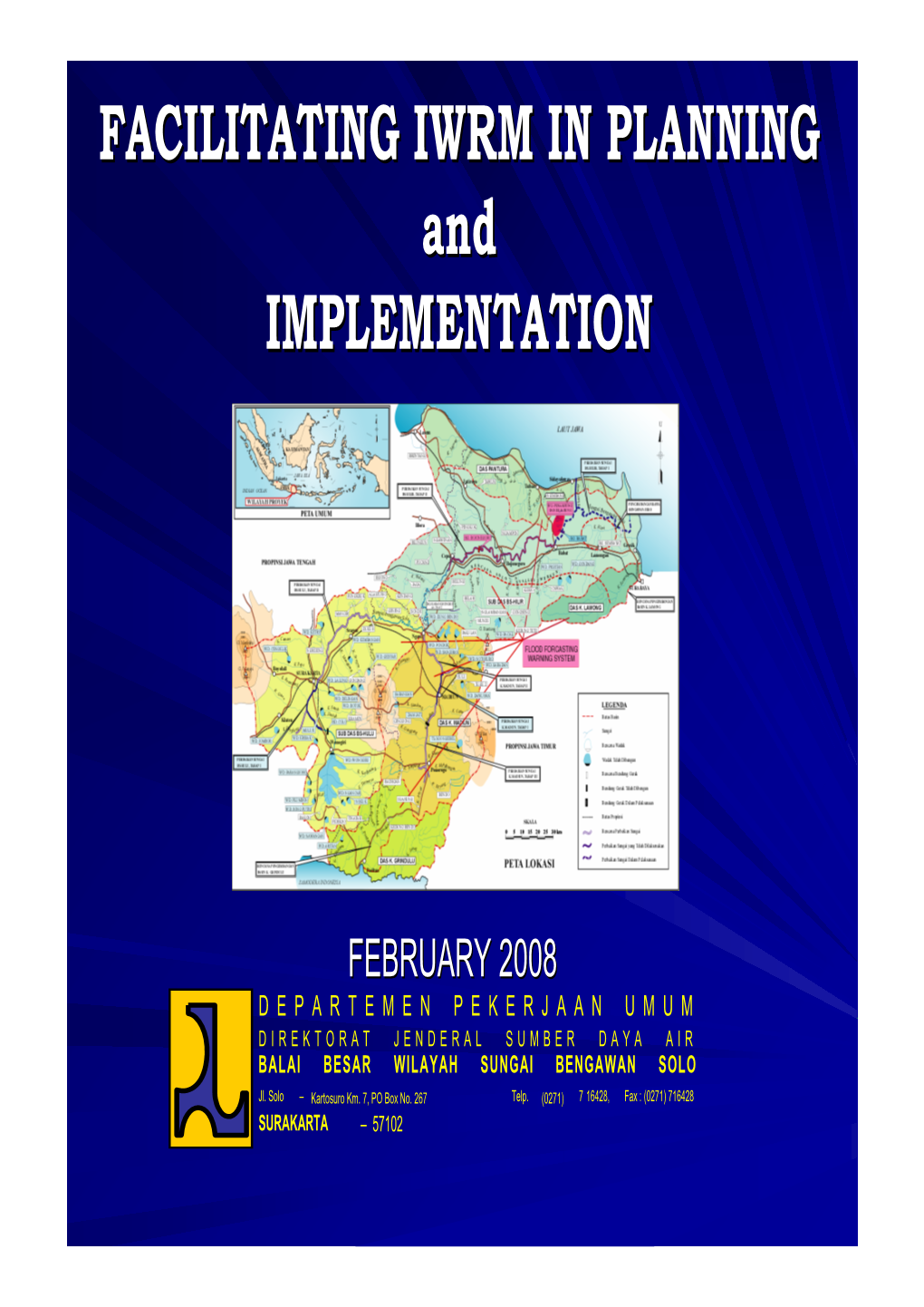 FACILITATING IWRM in PLANNING and IMPLEMENTATION