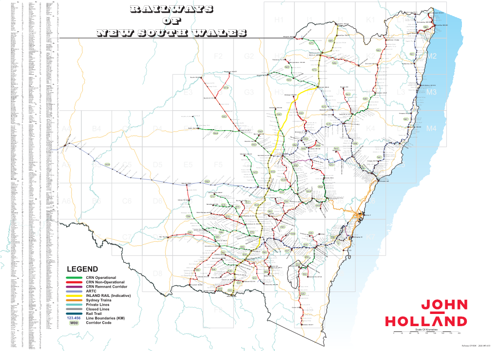 Railways of NSW - 2019 JHR V0.9 Nyngan Jct G4 Nyrang Creek H6