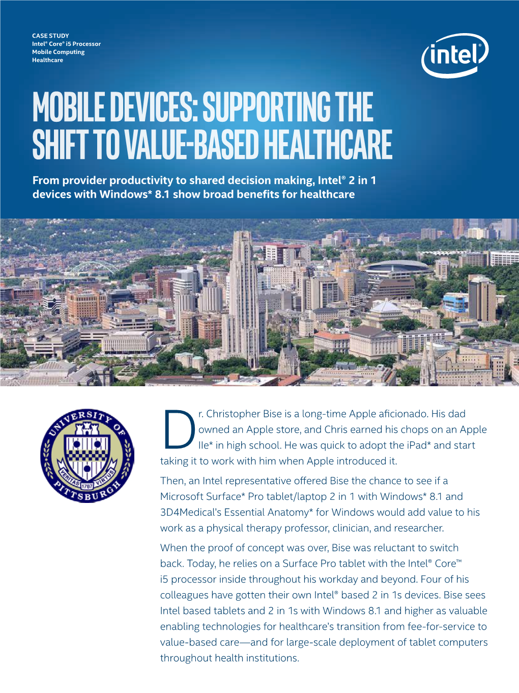 Mobile Devices: Supporting the Shift to Value-Based Healthcare