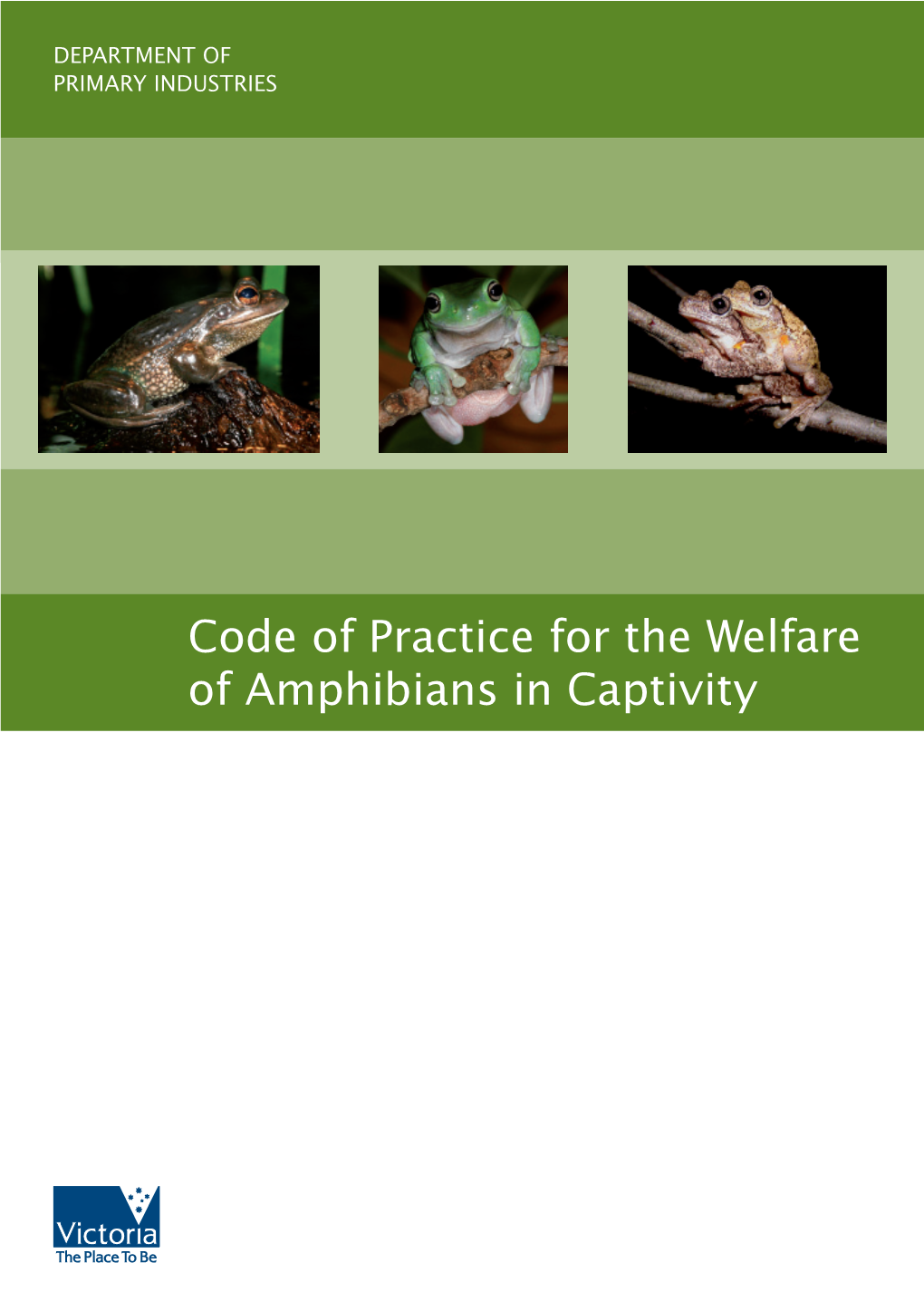 Amphibian Code of Practice July 06.Indd