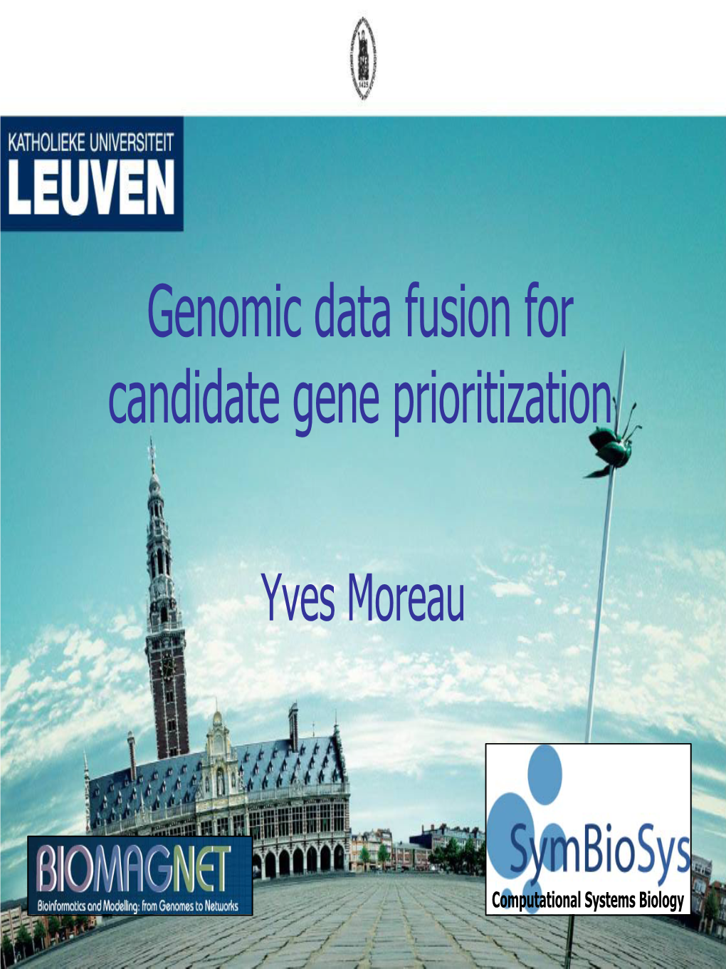 Genomic Data Fusion for Candidate Gene Prioritization