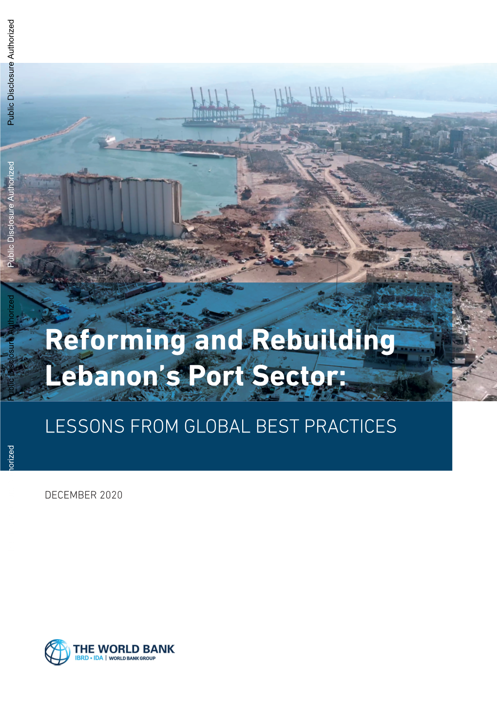 Reforming and Rebuilding Lebanon's Port Sector