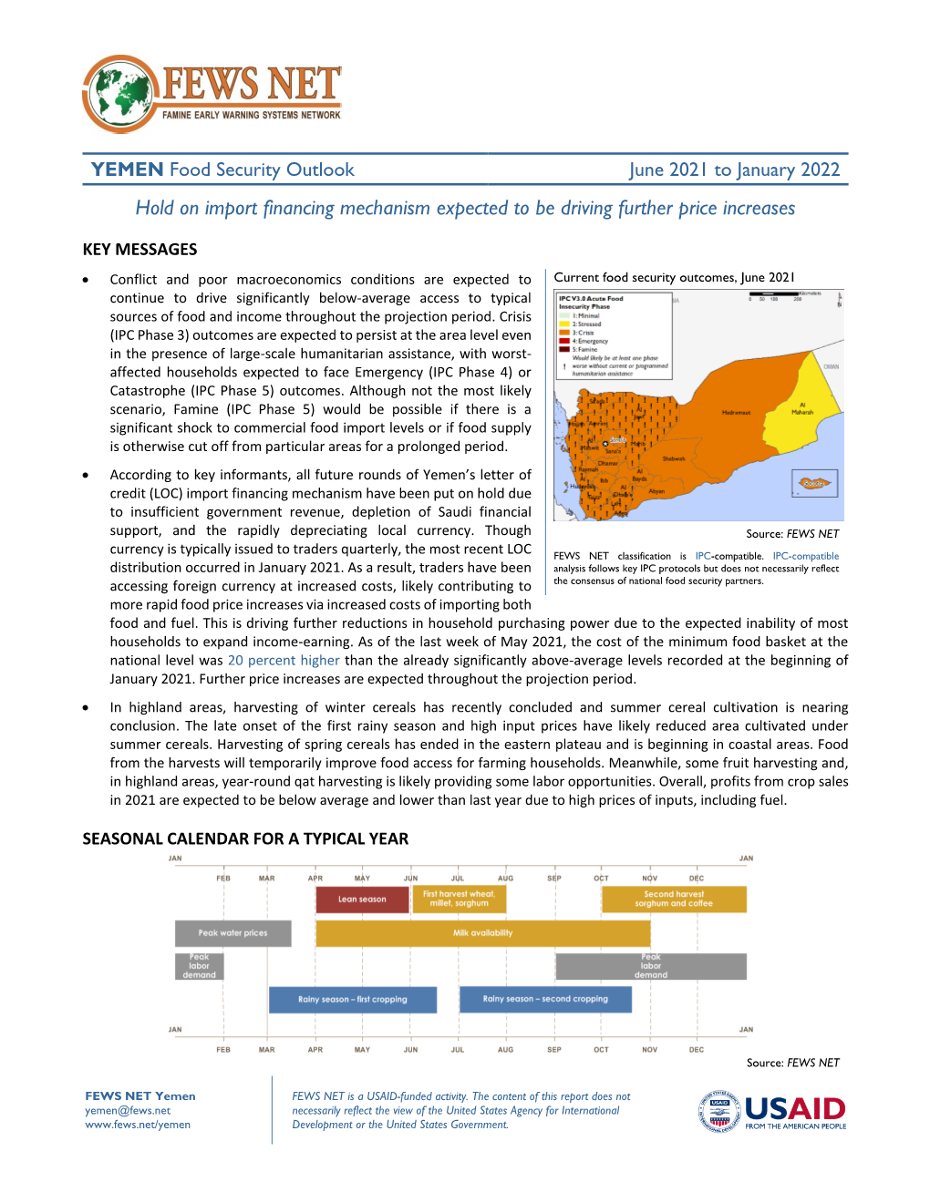 June 2021 to January 2022 Hold on Import Financing Mechanism Expected to Be Driving Further Price Increases