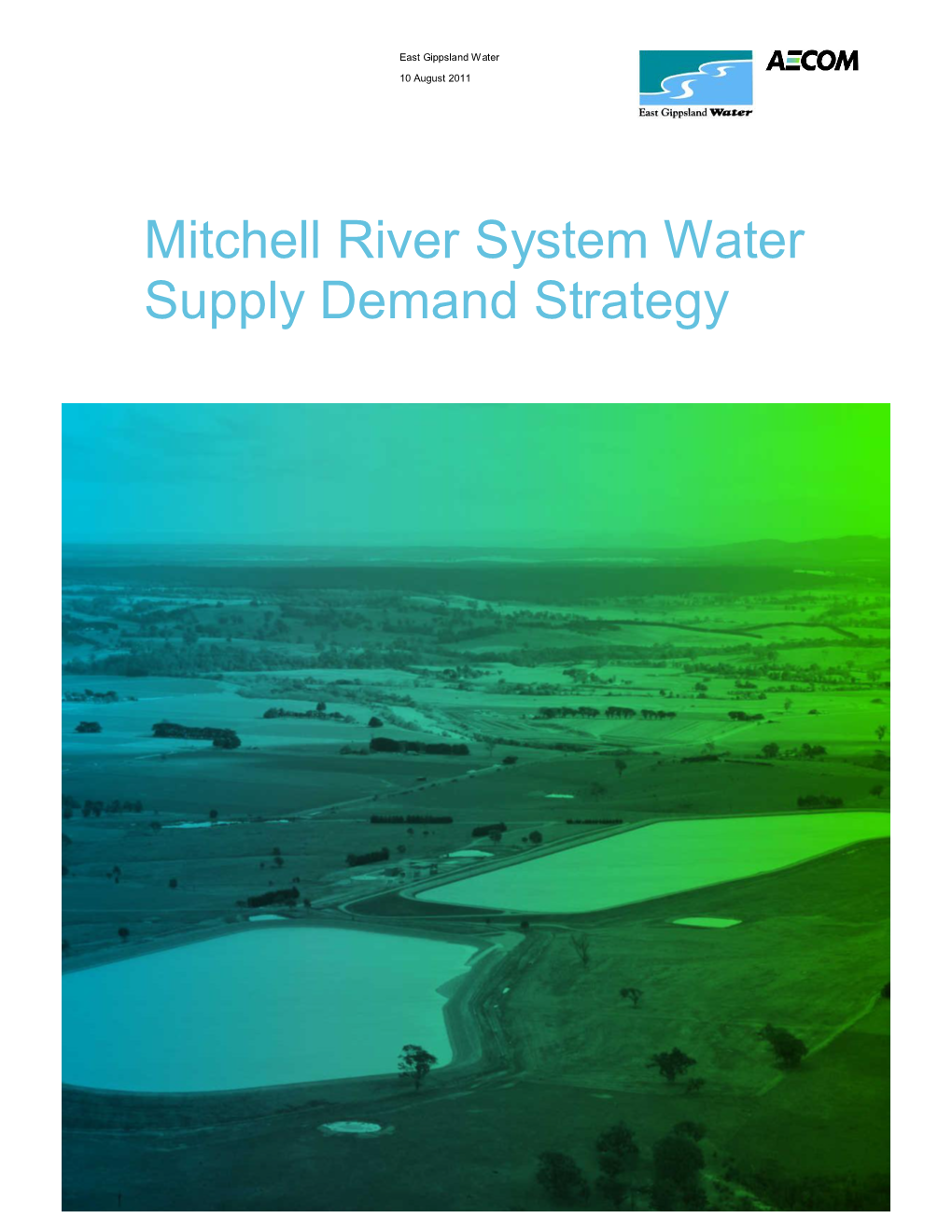 Mitchell River System Water Supply Demand Strategy