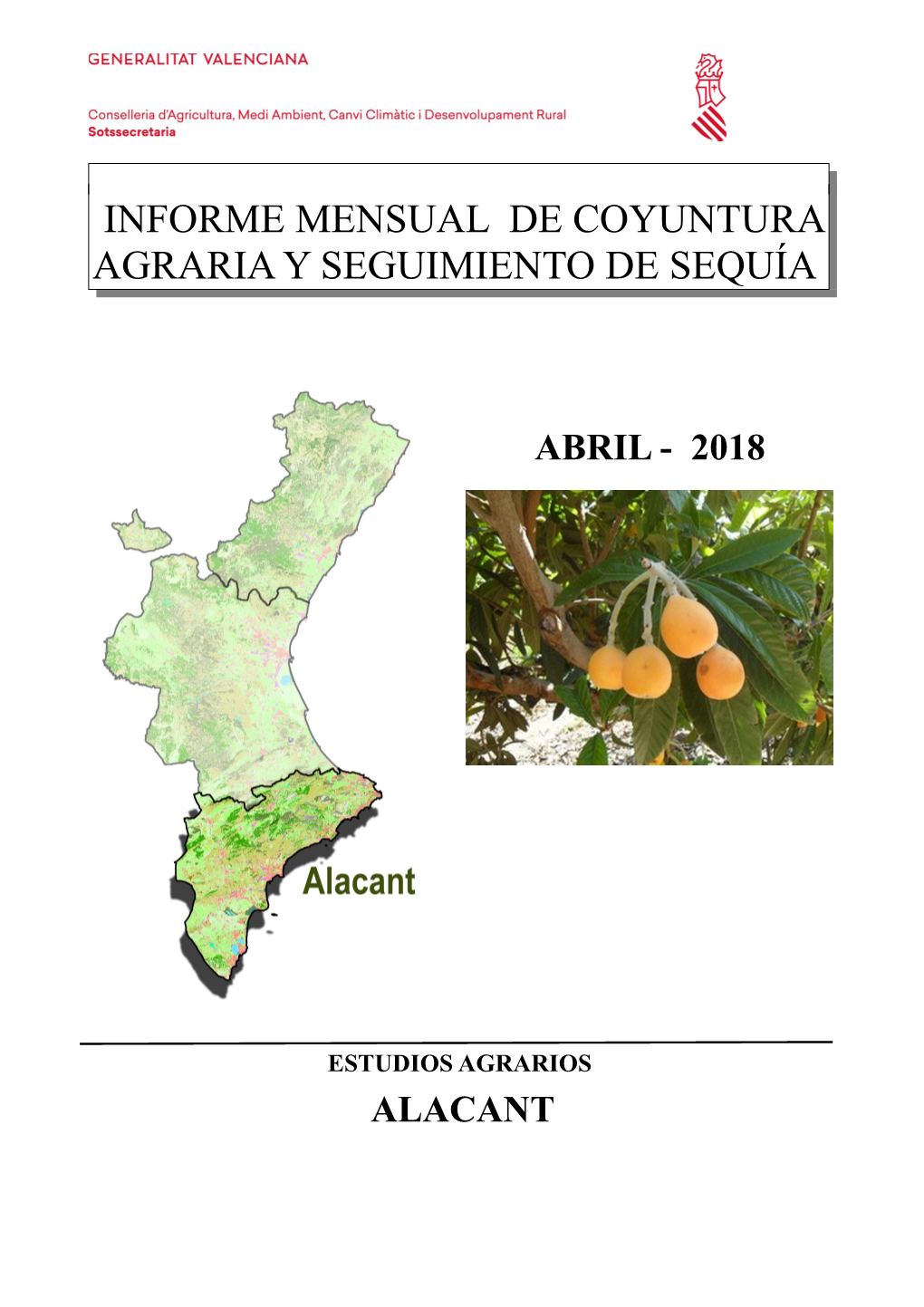 Rescumen Climático Mensual En La Comunidad Valenciana