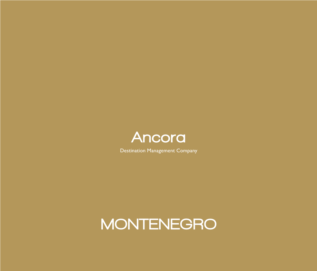 Ancora MONTENEGRO