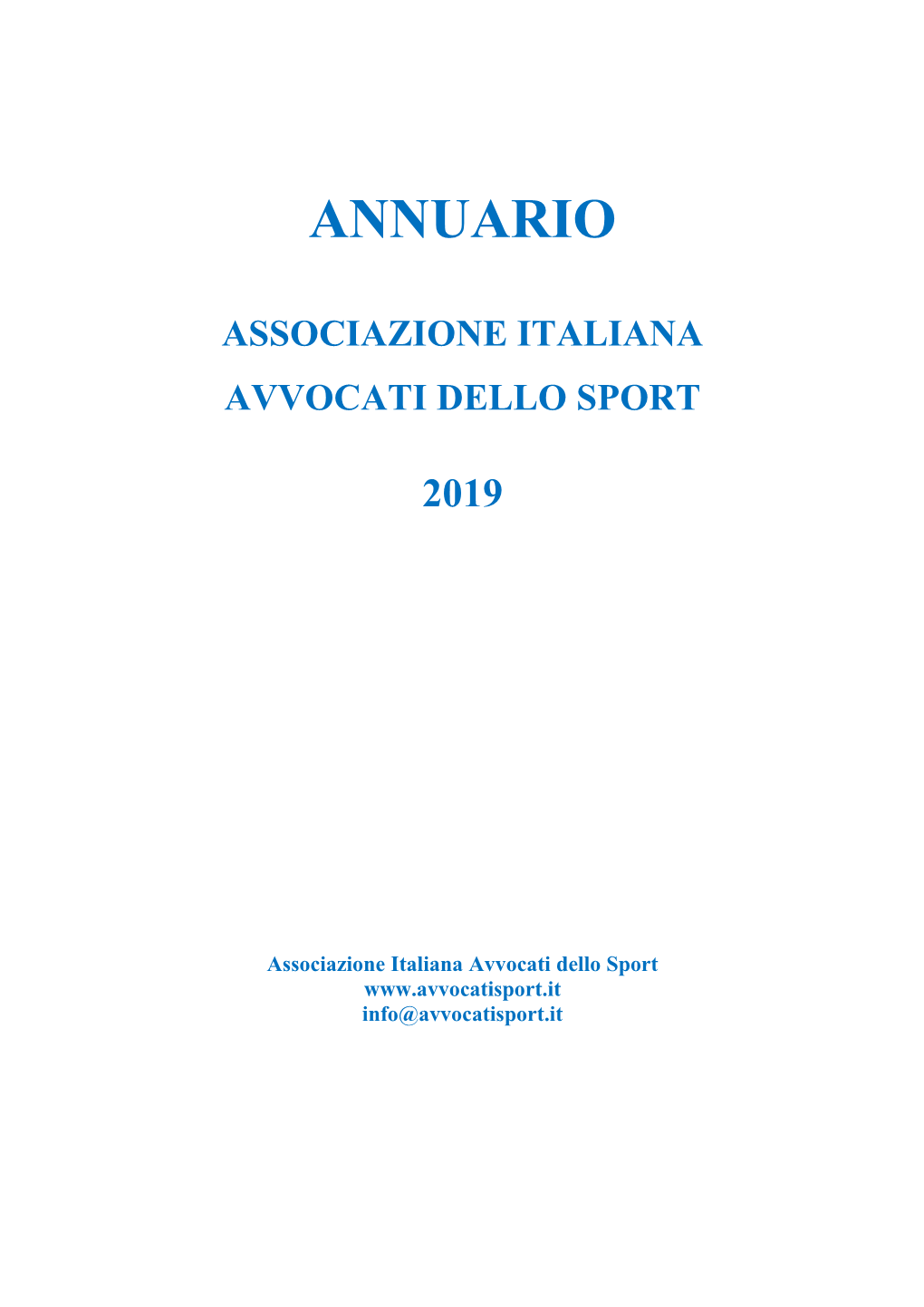 Bozza Annuario Aias 2019