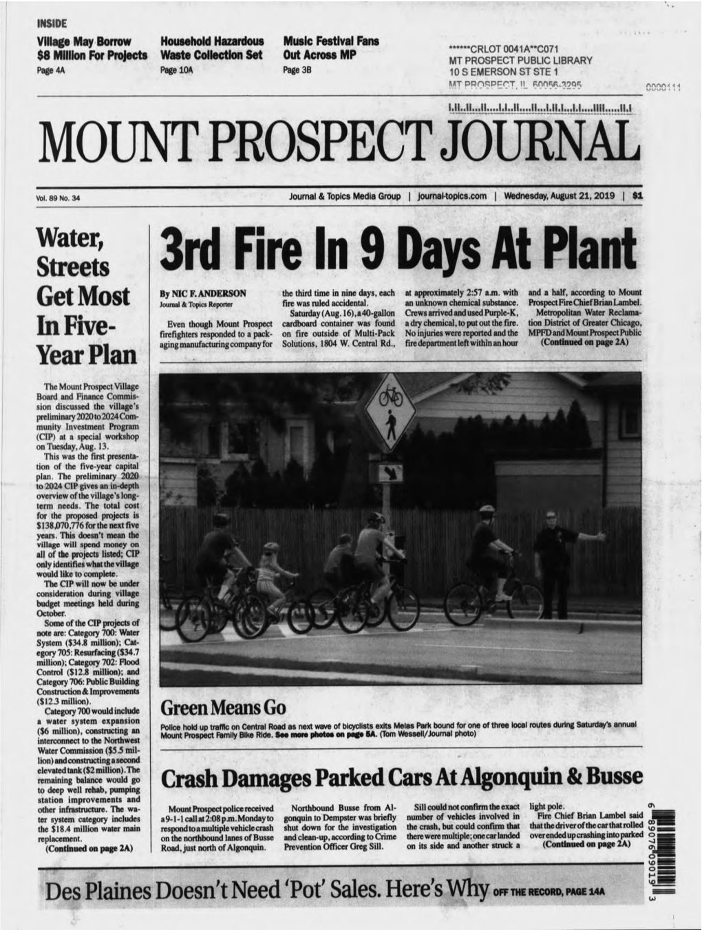 Mount Prospect Journal