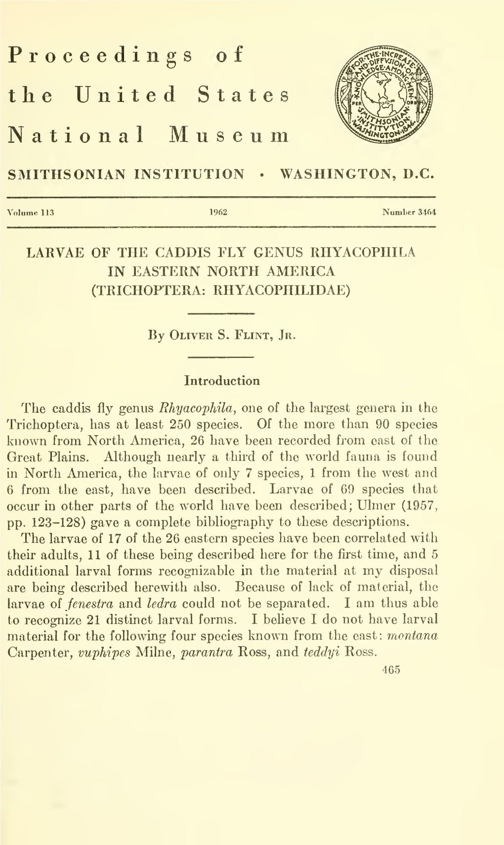 Proceedings of the United States National Museum