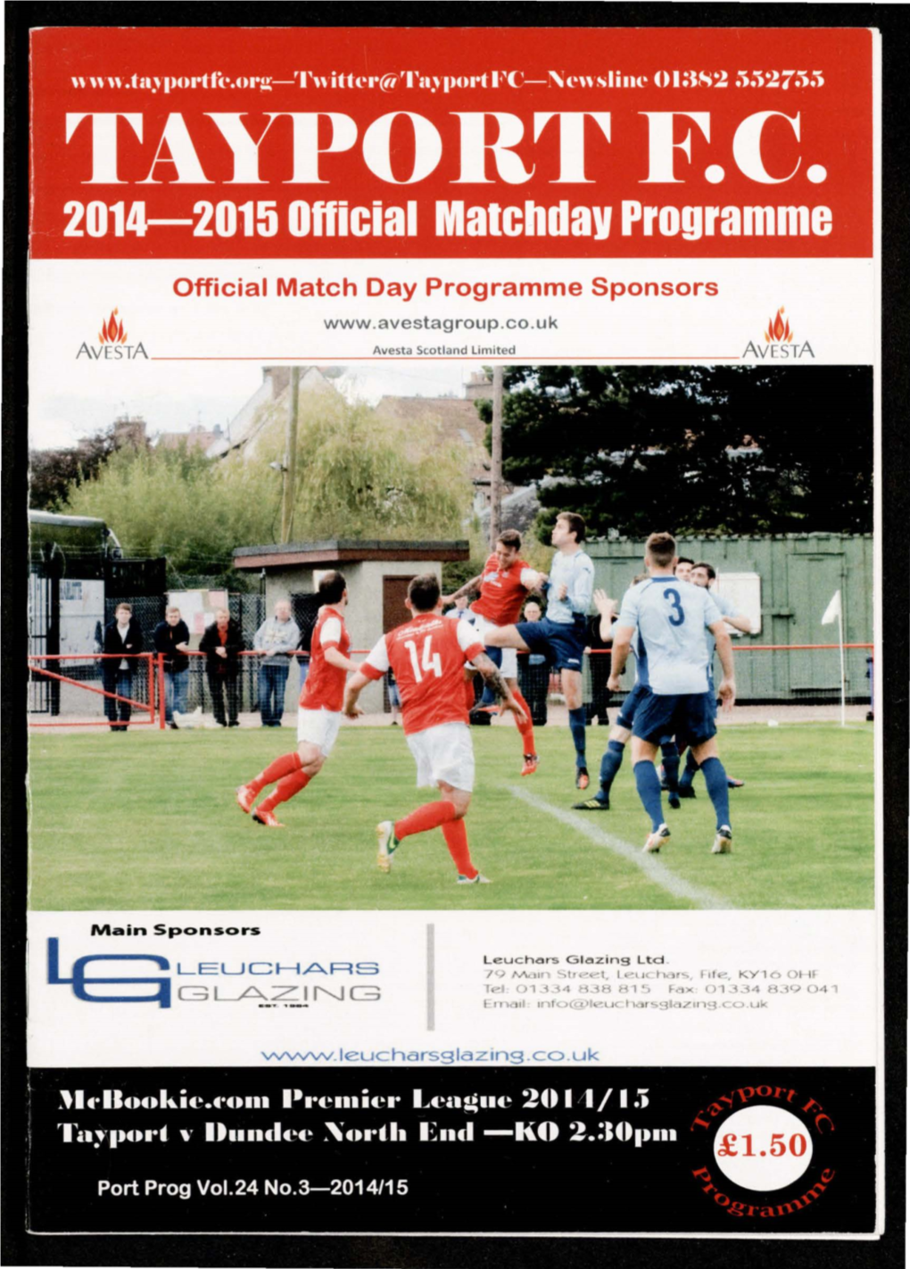 ORTF.C. 2014-2015Official Matchdav Programme