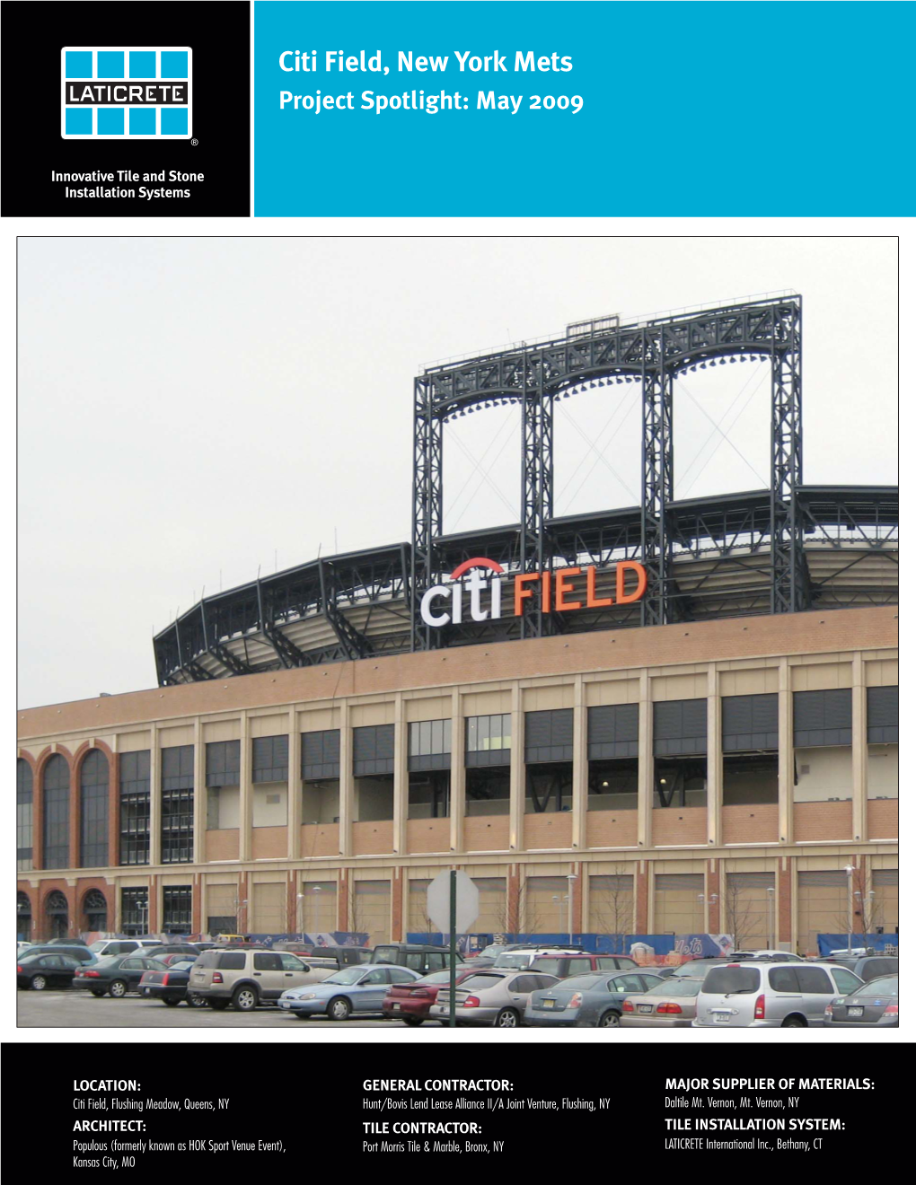 Citi Field, New York Mets Project Spotlight: May 2009