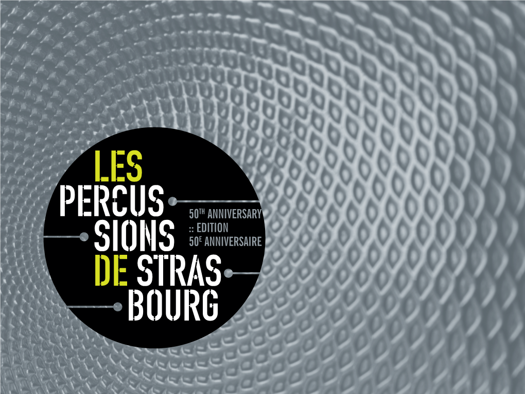 Percustrasbourg Livret Itunes 54 Pages