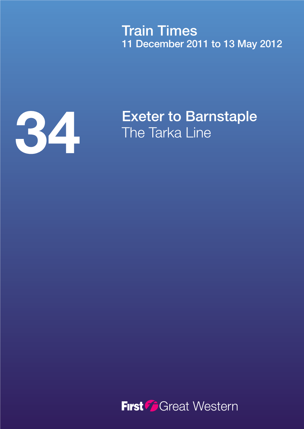 Exeter to Barnstaple the Tarka Line Train Times