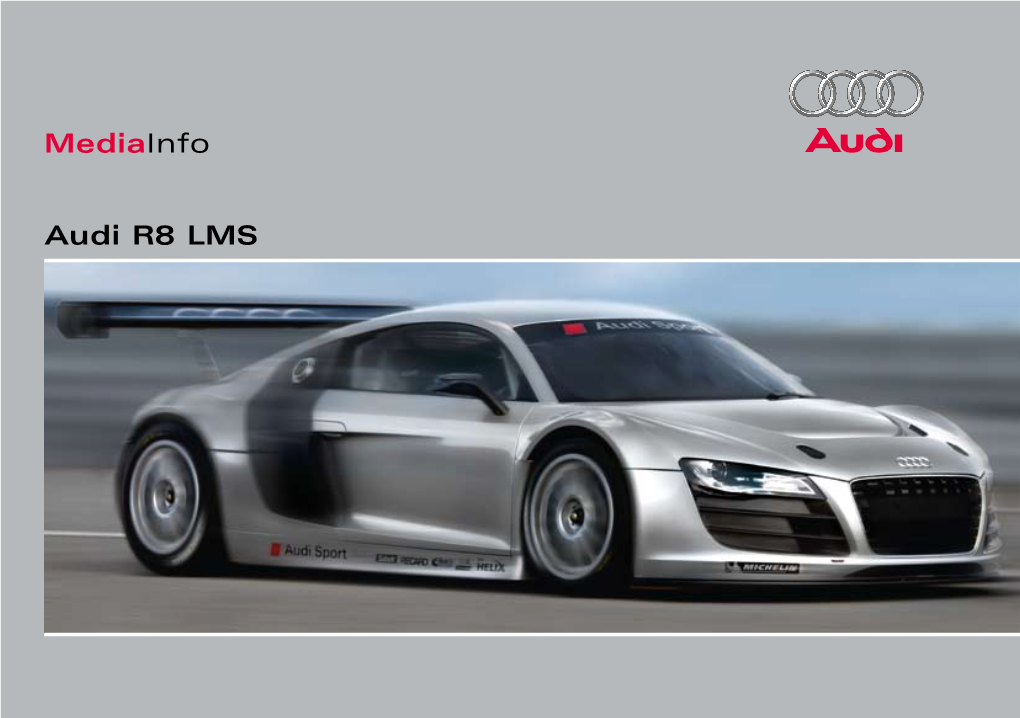 Mediainfo Audi R8