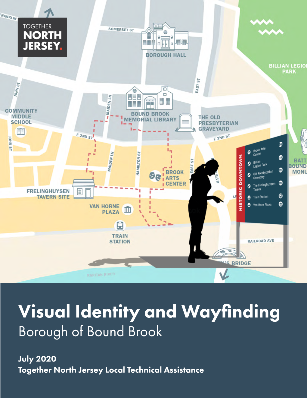 Borough of Bound Brook Visual Identity and Wayfinding