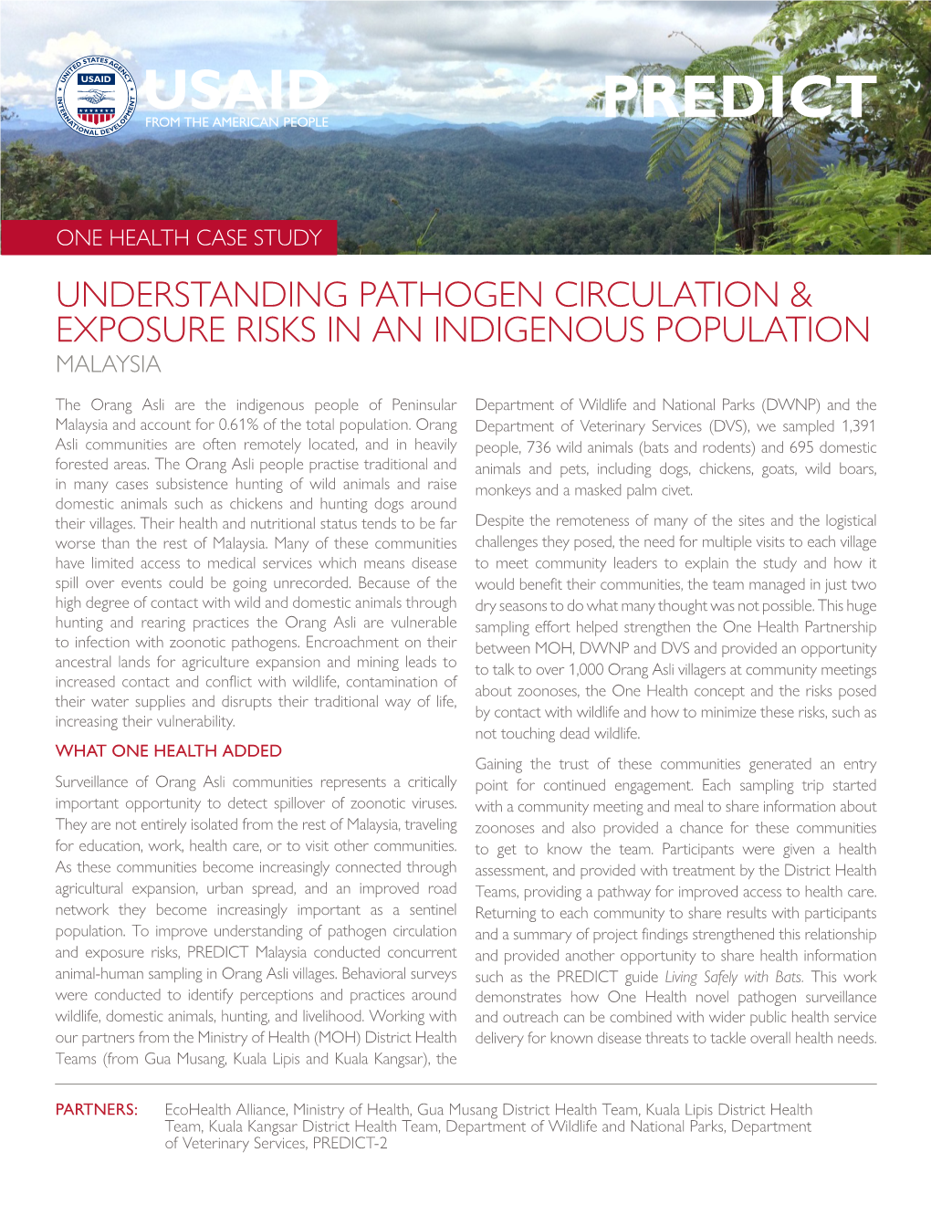 Understanding Pathogen Circulation & Exposure