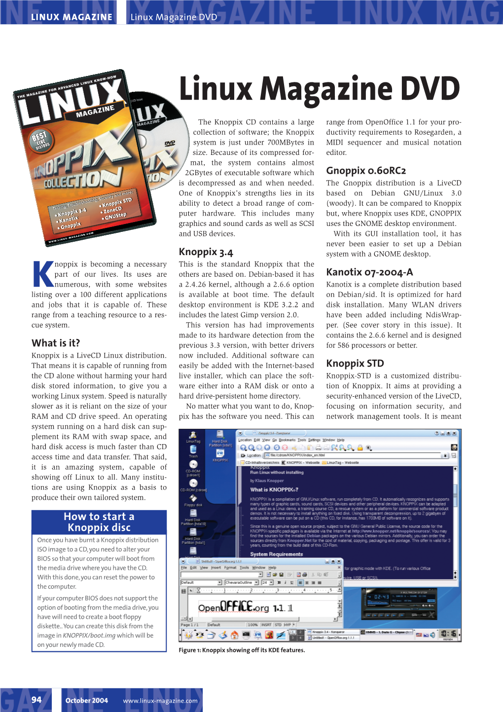 LINUX MAGAZINE Linux Magazine DVD