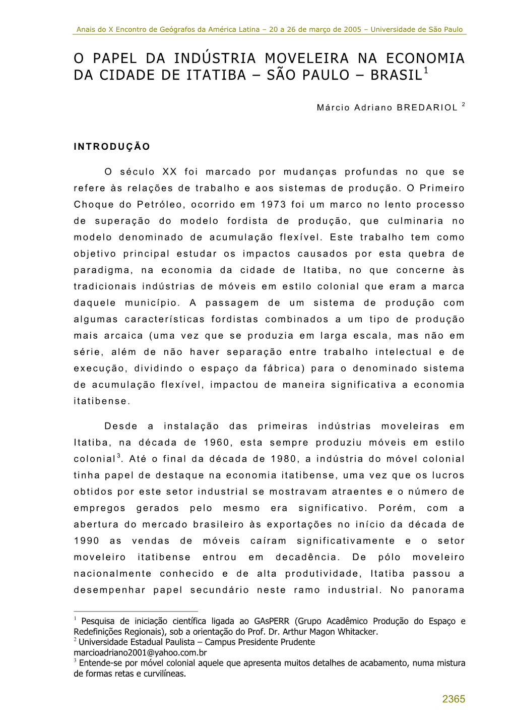 "O Papel Da Indústria Moveleira Na Economia Da