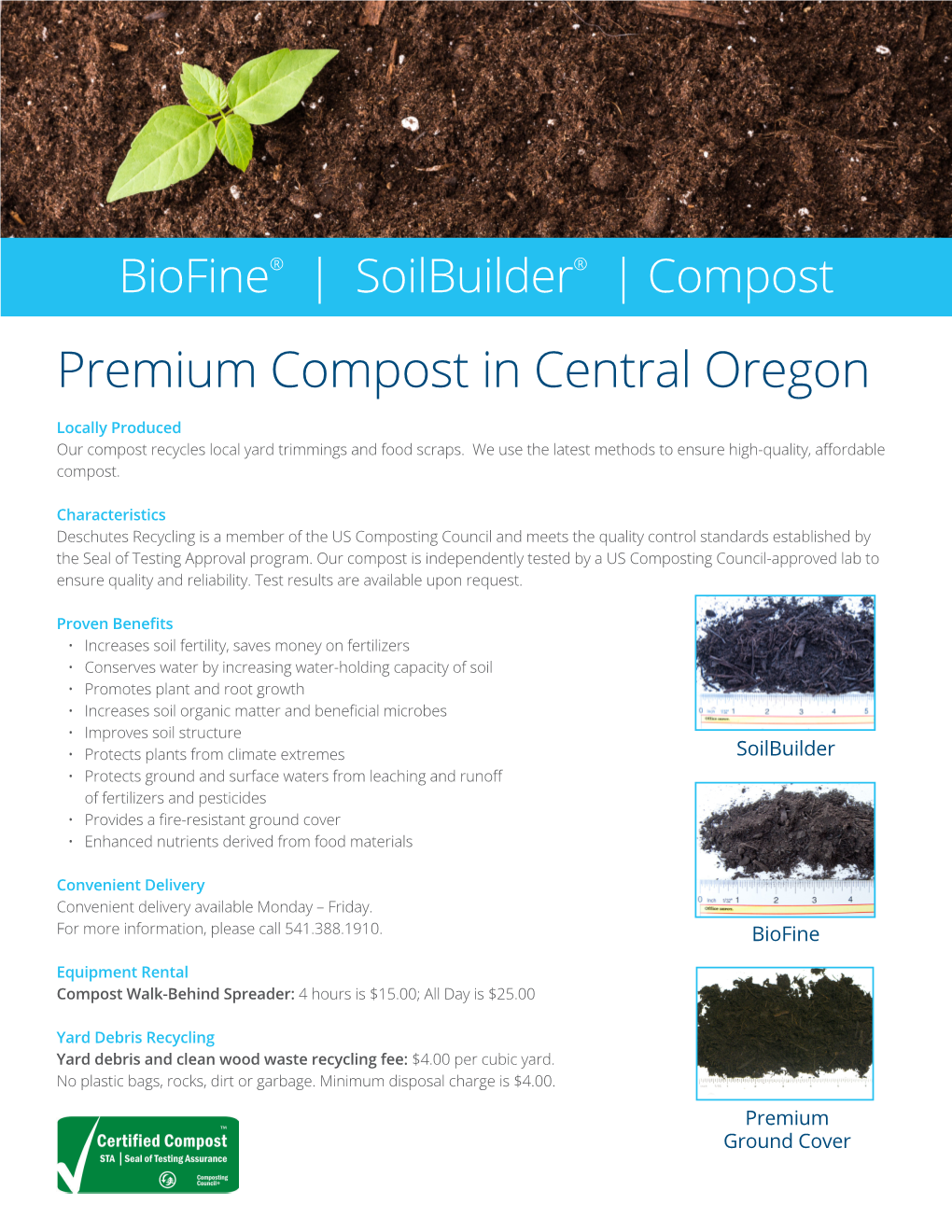 Premium Compost in Central Oregon