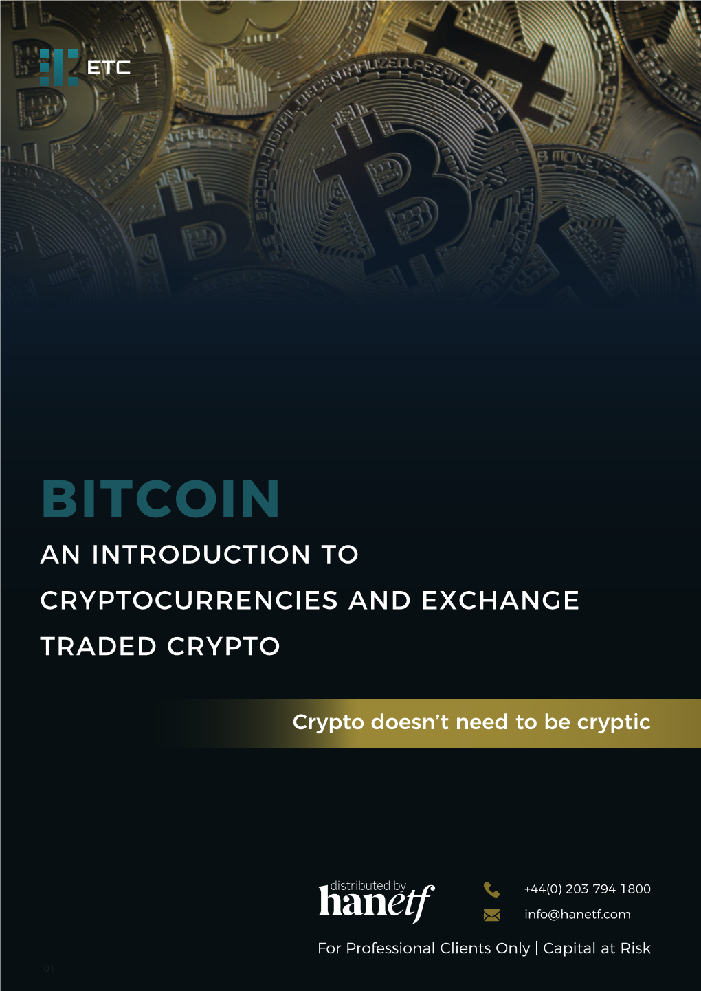 Bitcoin an Introduction to Cryptocurrencies and Exchange Traded Crypto