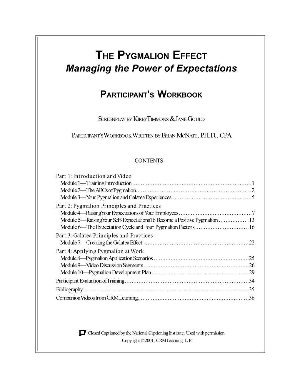 Pygmalion-Effect Third-Edition