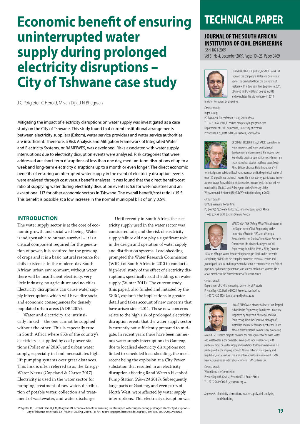 City of Tshwane Case Study