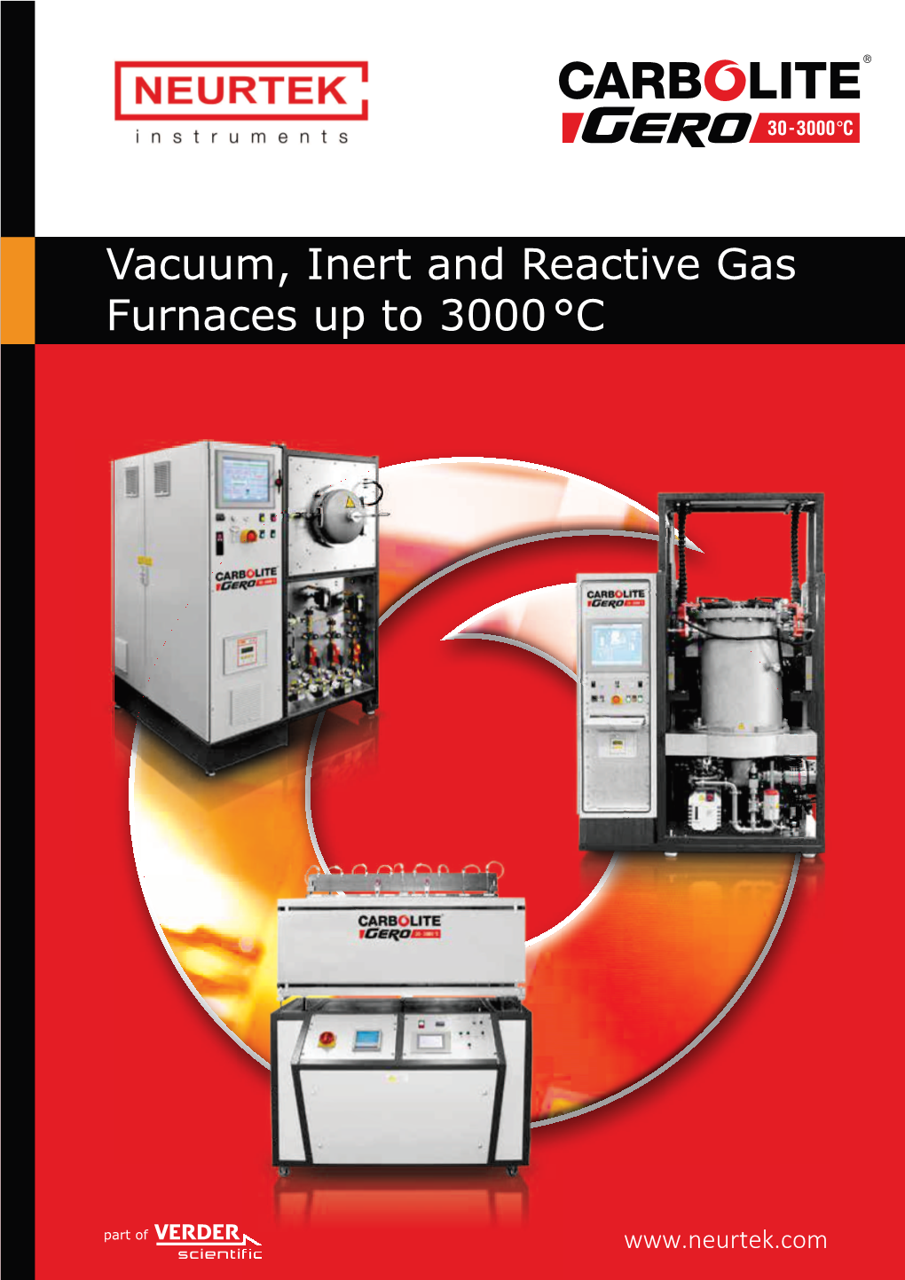 Vacuum, Inert and Reactive Gas Furnaces up to 3000 °C
