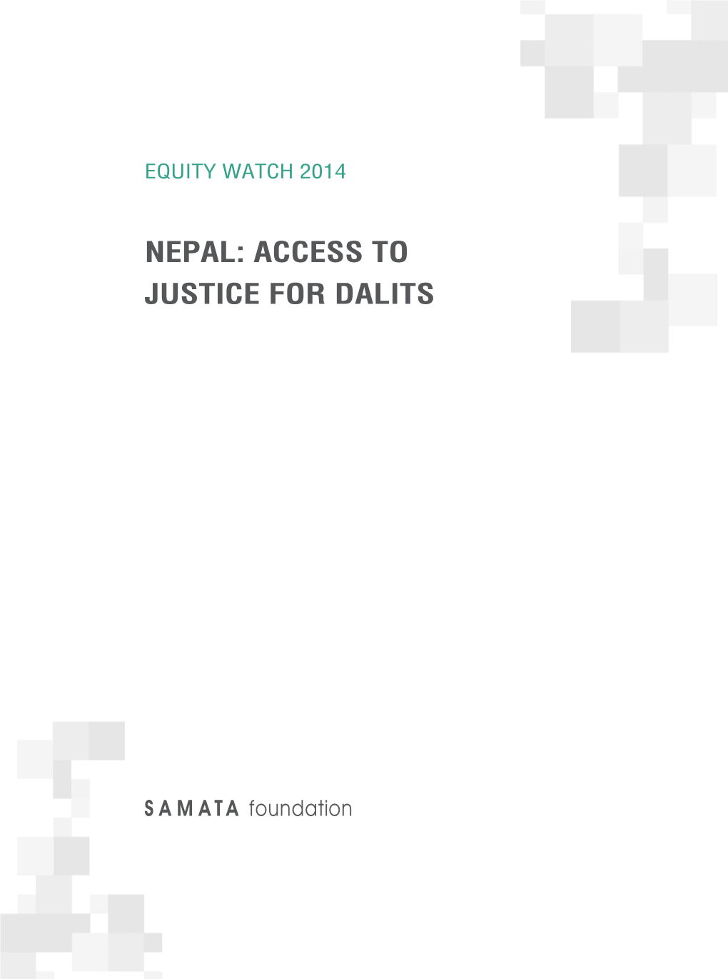 Nepal: Access to Justice for Dalits