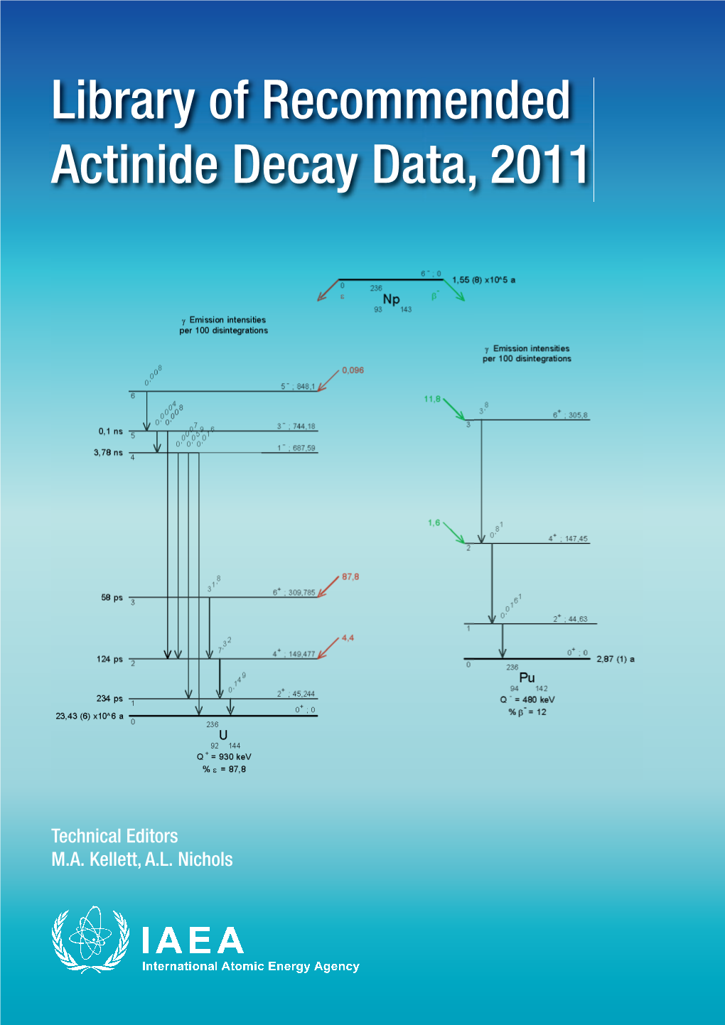 Library of Recommended Actinide Decay Data, 2011