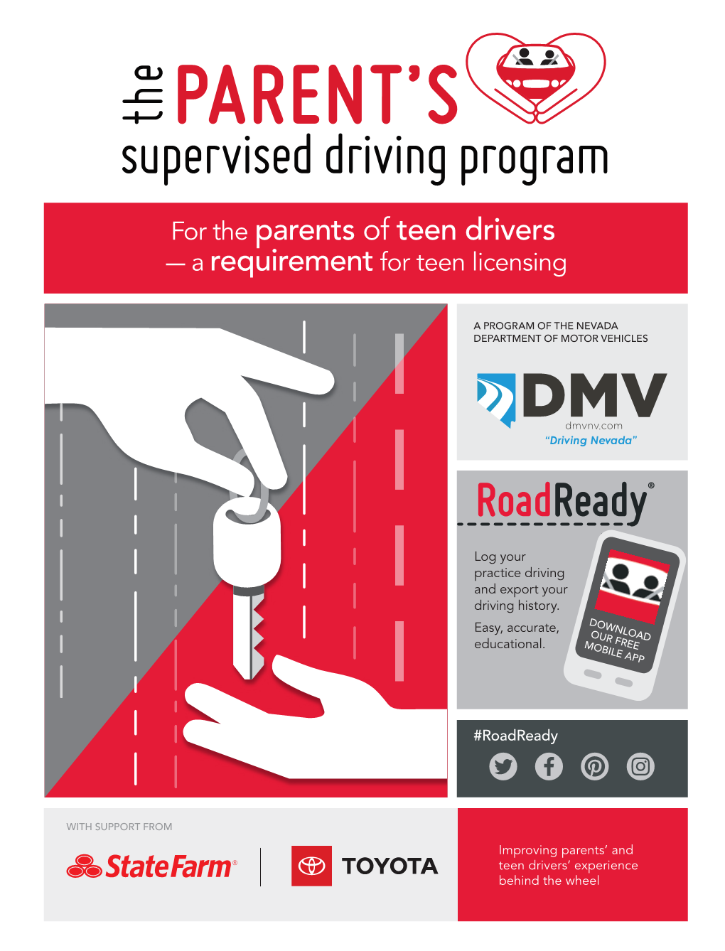 Nevada DMV Parents Supervised Driving Guide