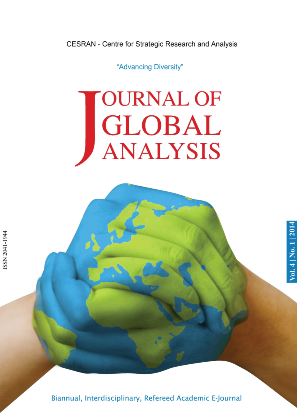 Journal of Global Analysis Journal of Global Analysis