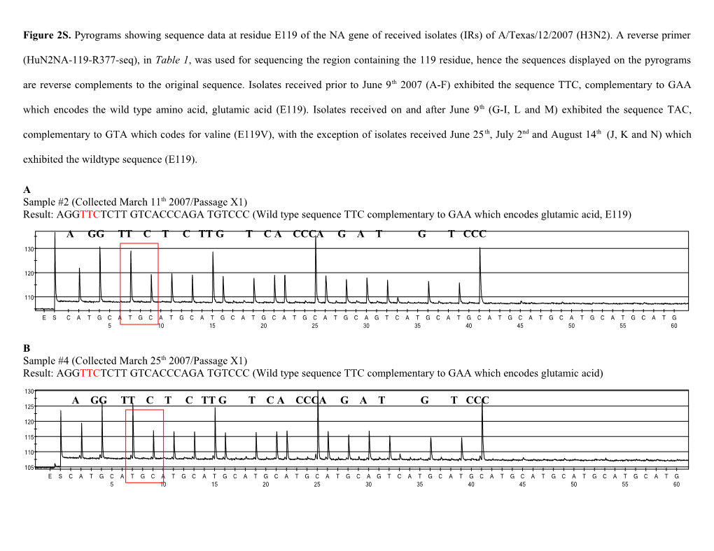 Sample #2 (Collected March 11Th 2007/Passage X1)