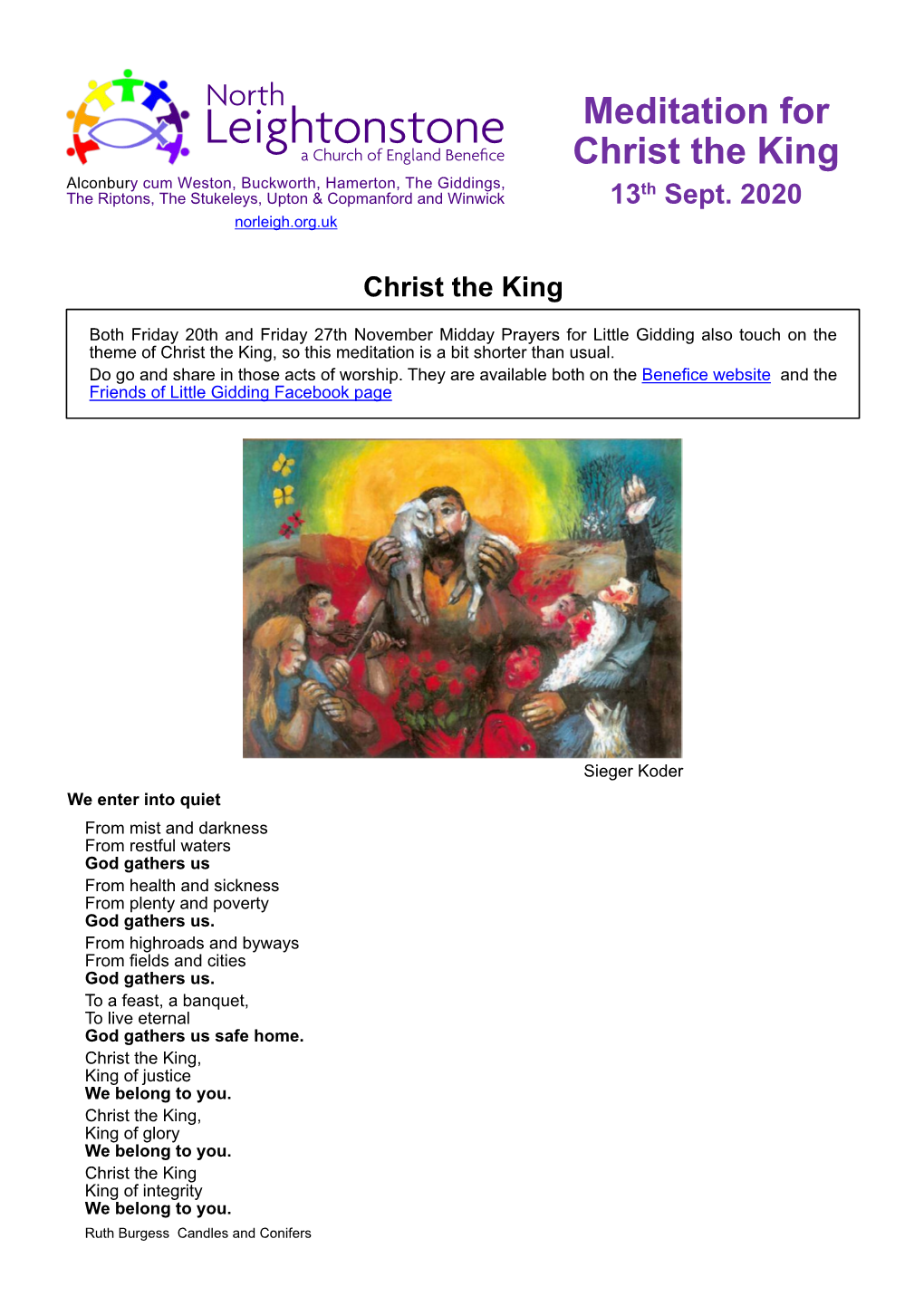 Download Christ the King Meditation