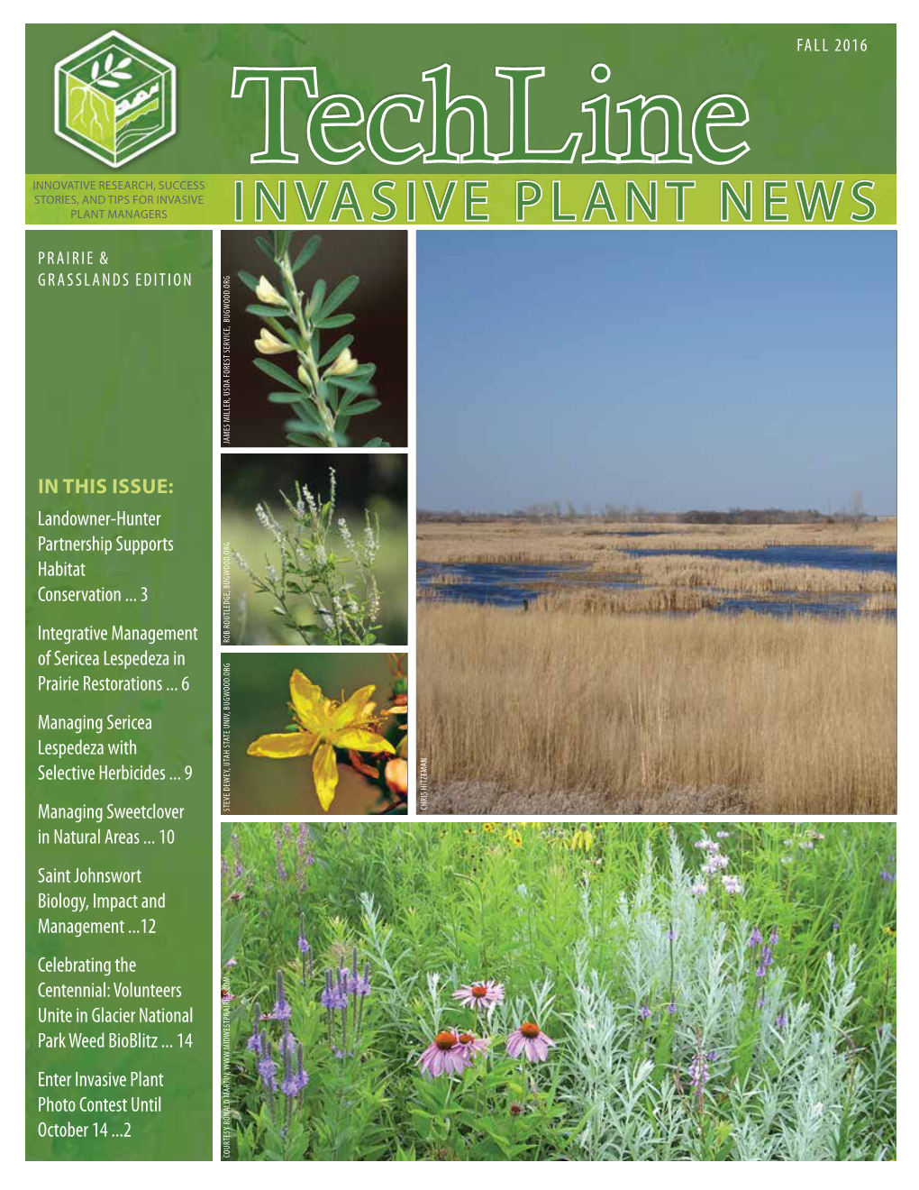 Techline Invasive Plant News Presort Standard C/O Weed Management Services U.S