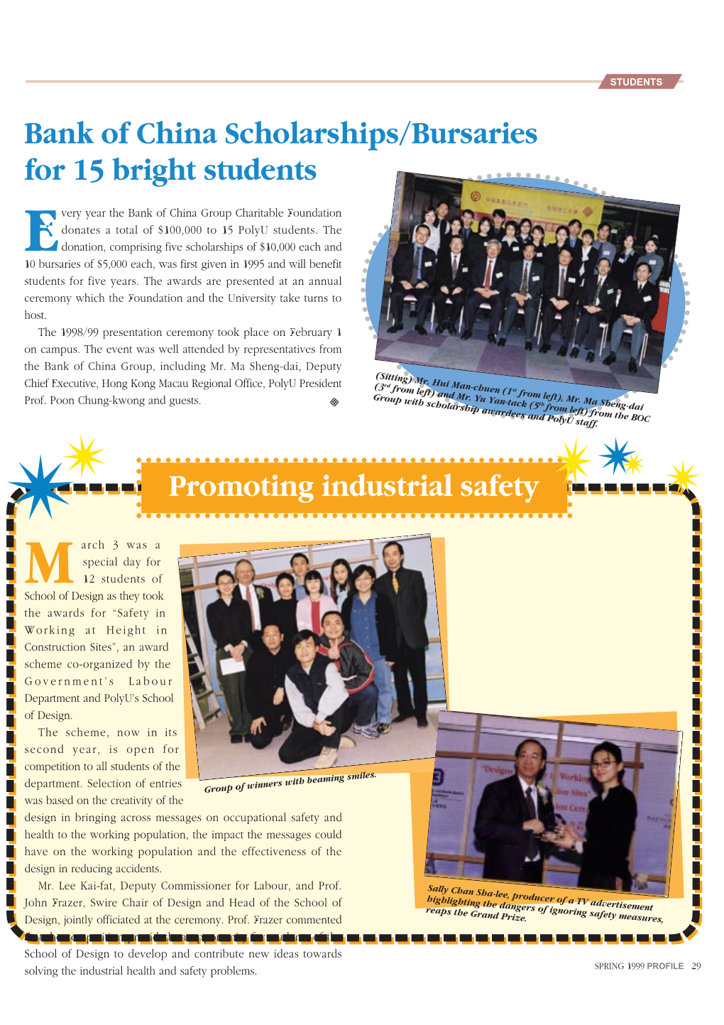 Bank of China Scholarships/Bursaries for 15 Bright Students Promoting