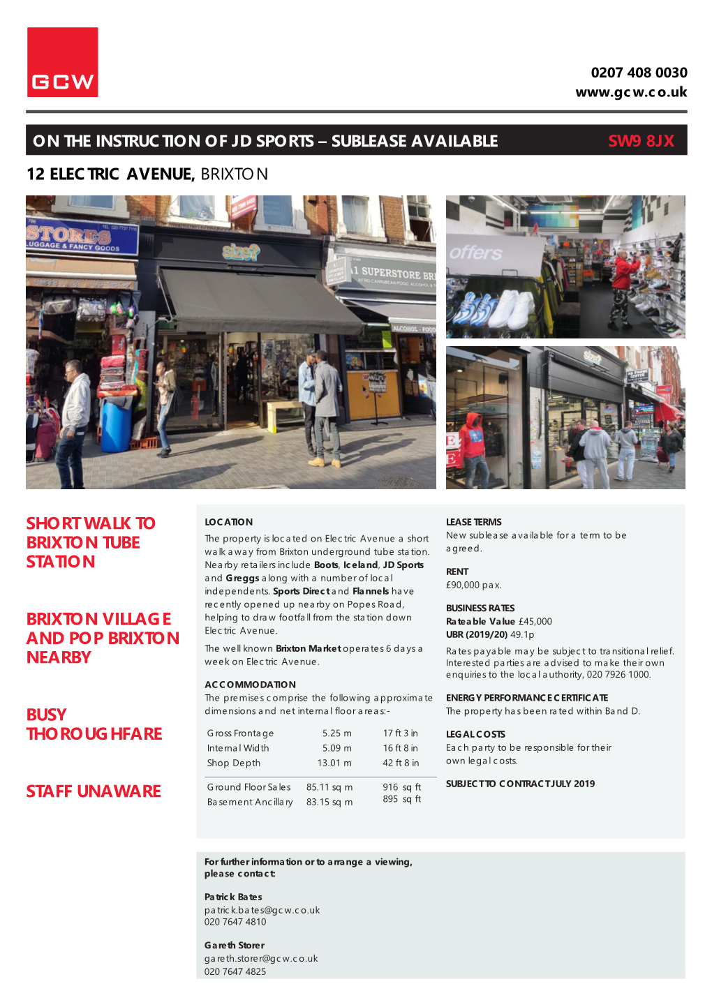 Short Walk to Brixton Tube Station Brixton Village And