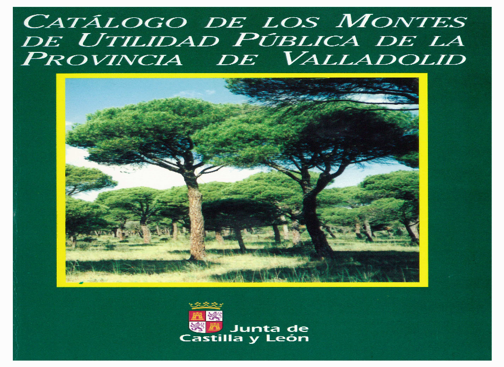 Catálogo De Montes De up De Valladolid Pdf 3.2 MB