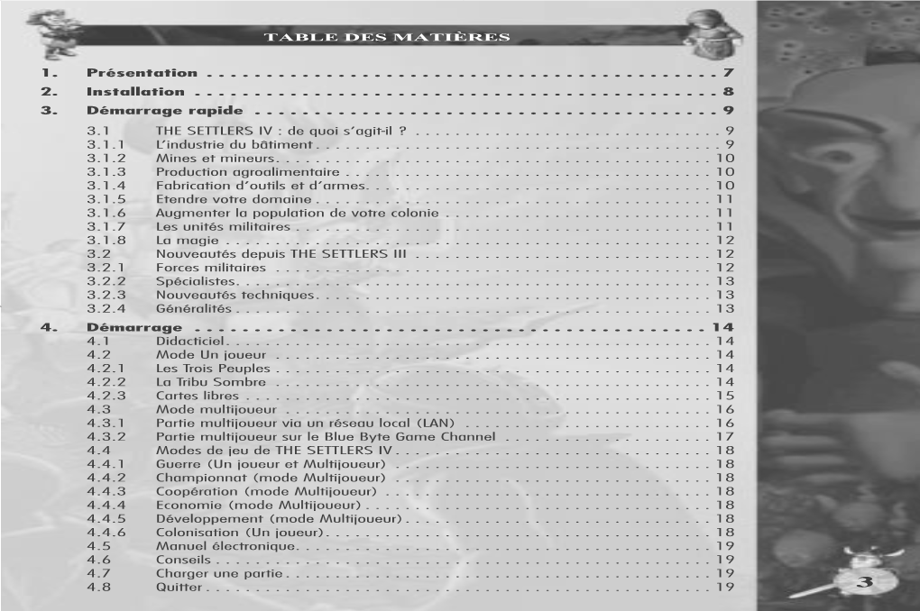 03140 SETTLERS IV FRE PC MANUAL 12/2/01 2:24 Pm Page 3