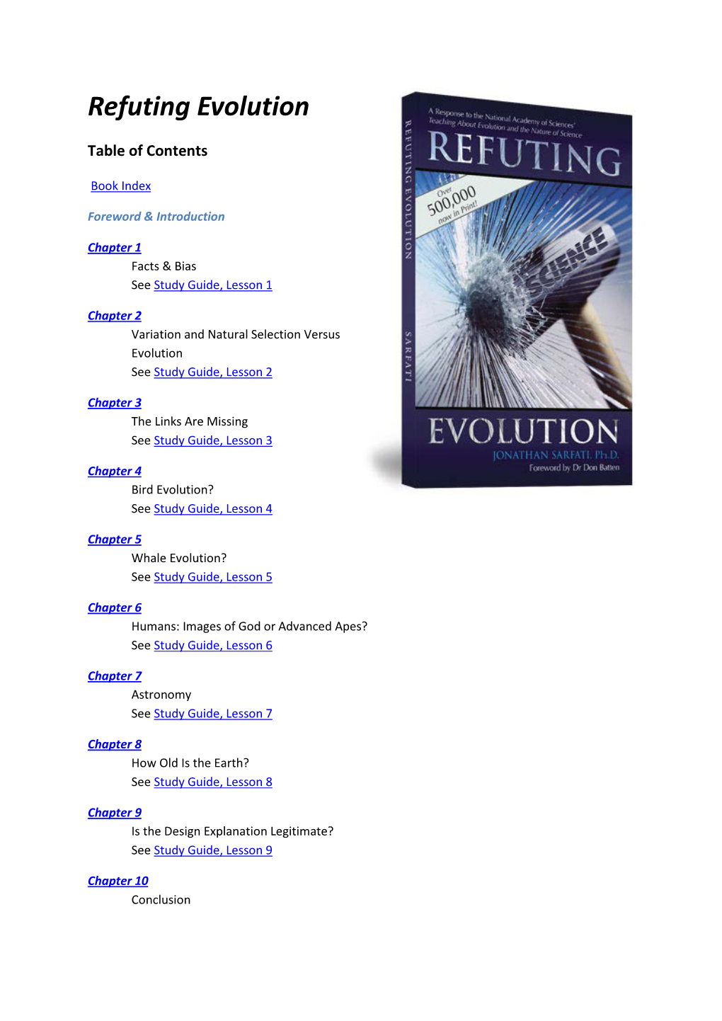 Refuting Evolution