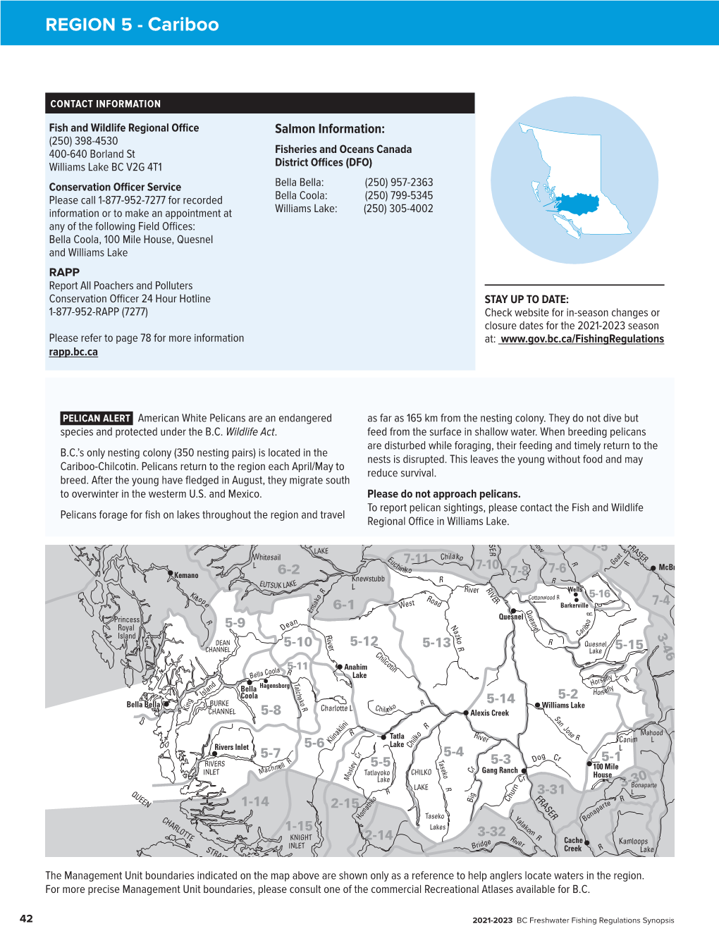 REGION 5 - Cariboo